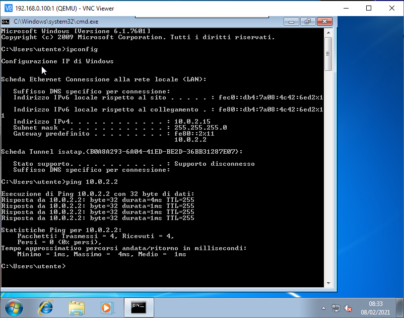 qemu vnc